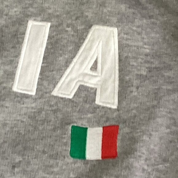 Older Tommy Hilfiger Mens large ITALIA full zip sweatshirt great condition - Picture 3 of 14